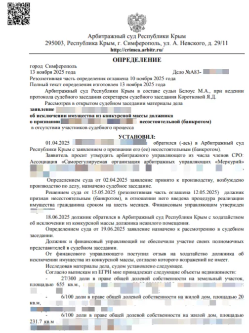 Что заберут при банкротстве? Границы неприкосновенного - практика